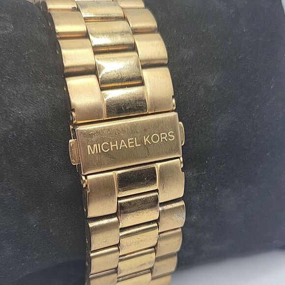 Michael Kors Runway MK8096 Men's Stainless Steel Analog Quartz Dial Watch BC838 - Picture 5 of 10